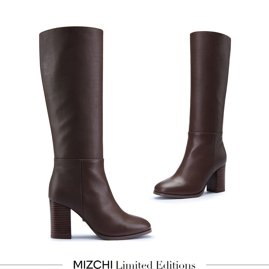Men's Leather Short Boots - Sewn Autumn Boots With Rubber Sole, Casual Outdoor Work Shoes - View #4