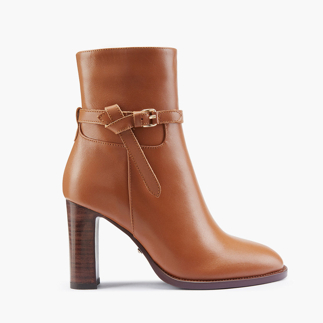 ALVA - leather ankle boots
