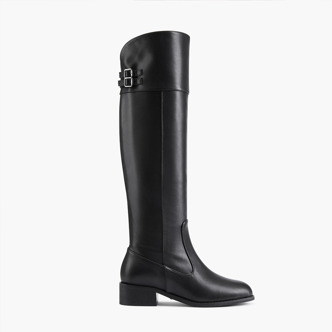 Ashford Black Leather - OTK Riding boots