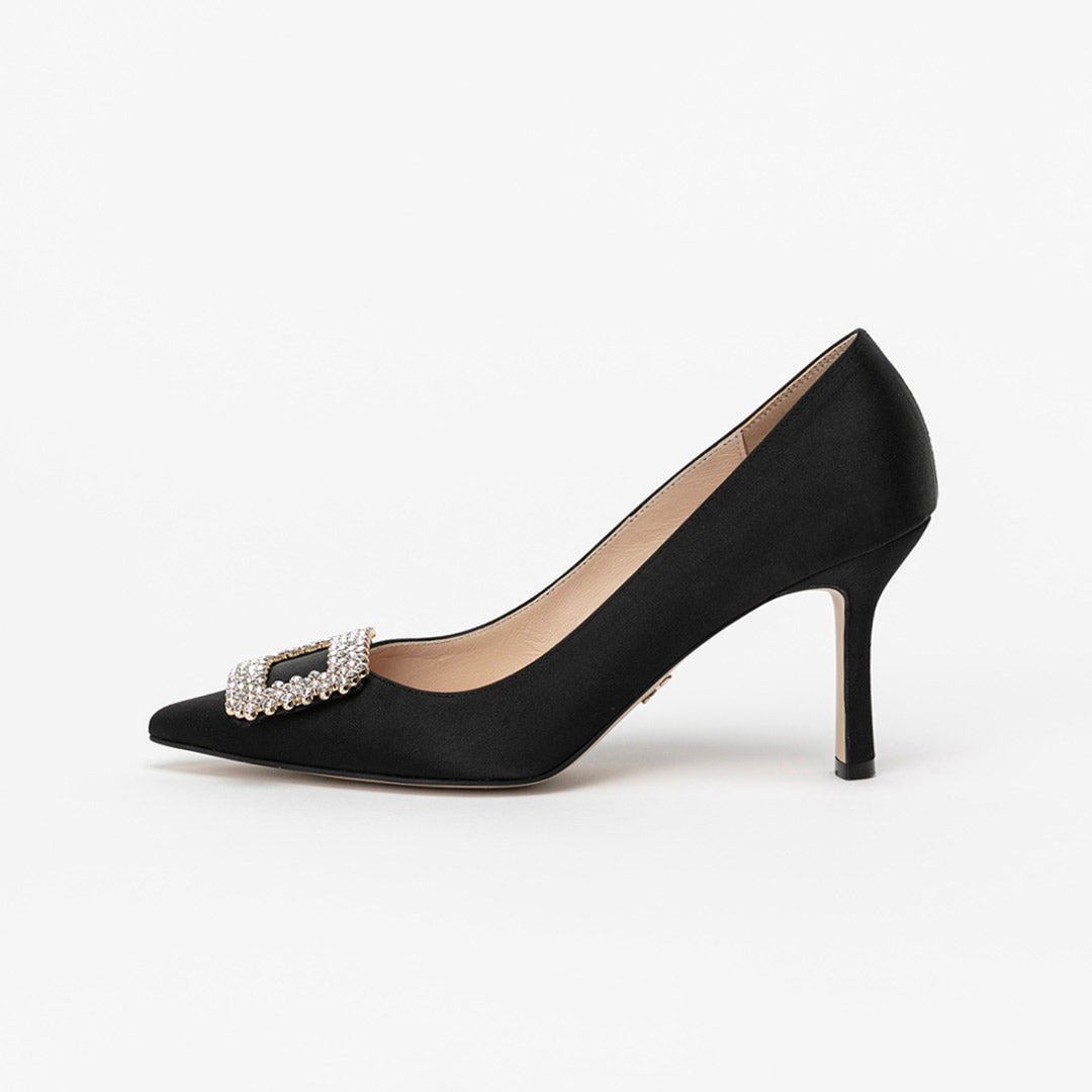 *UK 2 - BAINBRIDGE - black, 4cm heel
