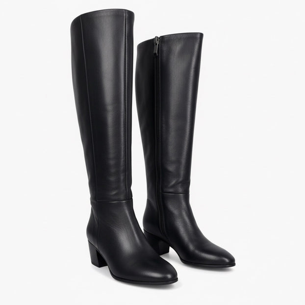 Lucca 50 - Leather Knee Boots