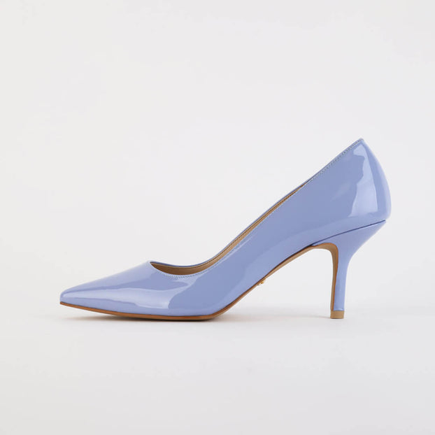 ELDORADO - blue patent pumps