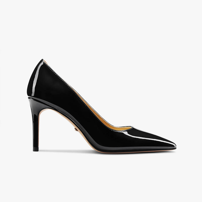 Petite Size Black Patent Classic Party Pumps by MIZCHI Pretty Small Shoes