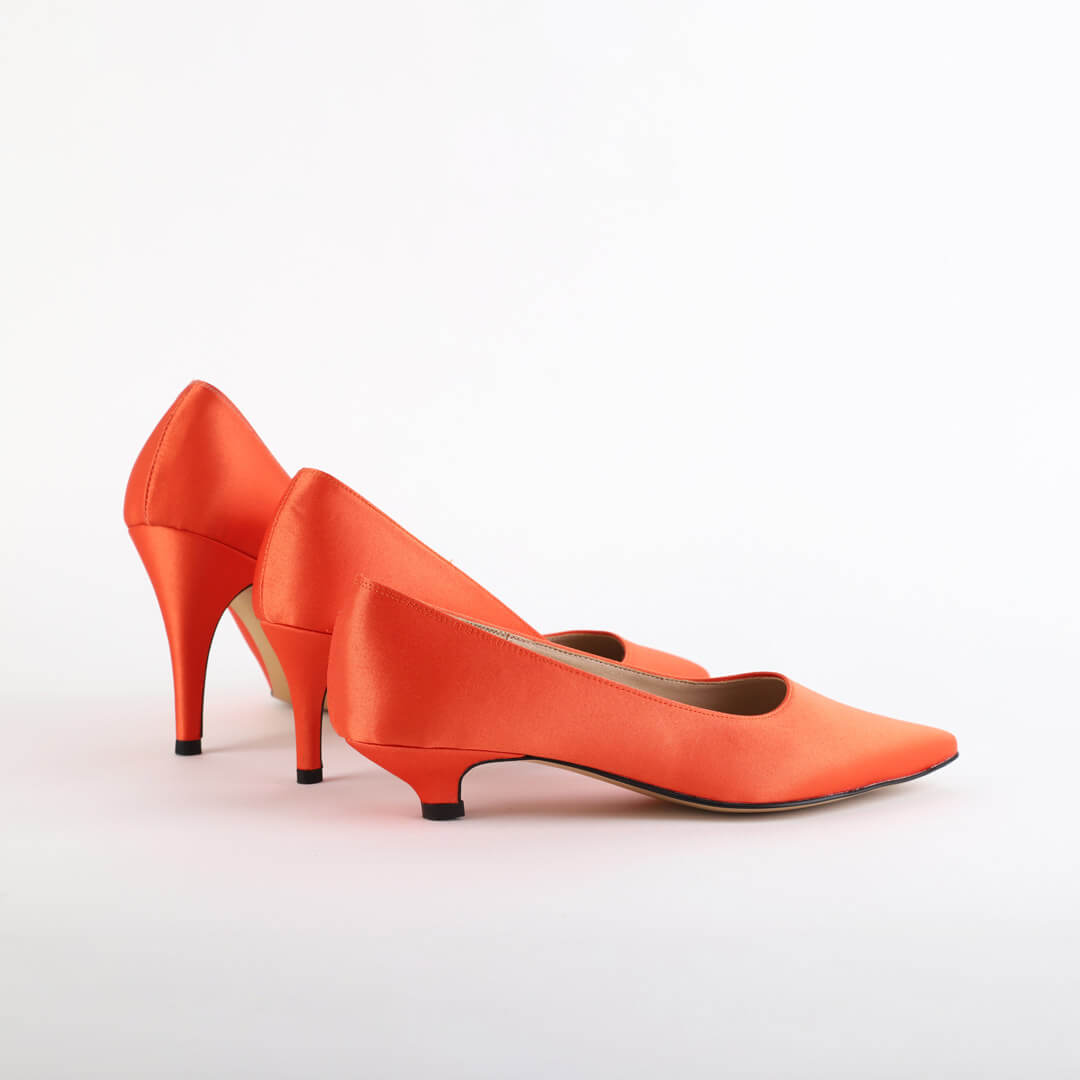 *KIBON - orange, 9cm size UK 2.5