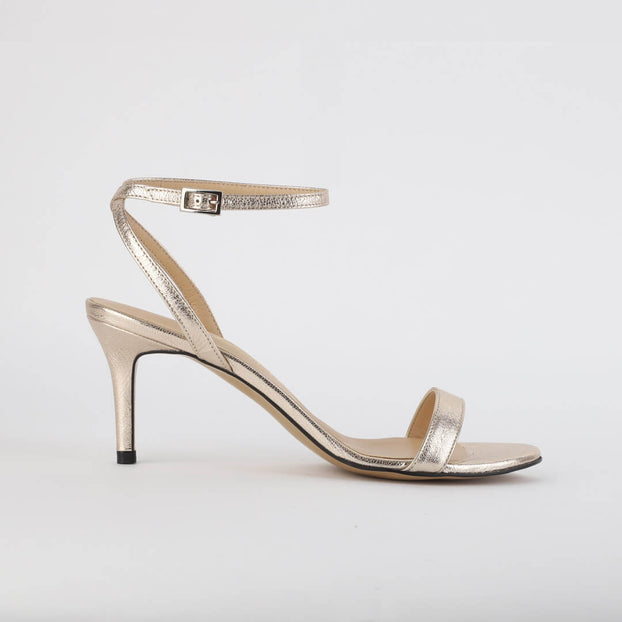 LANA - metallic leather sandal