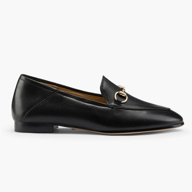 *ROCHELLE BLACK - leather loafers