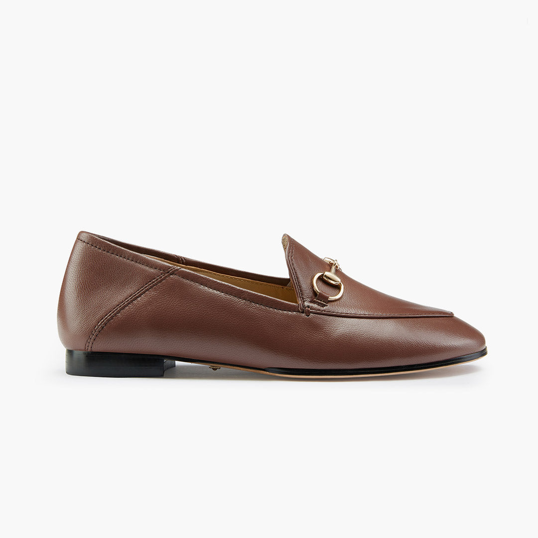 *ROCHELLE BROWN - leather loafers