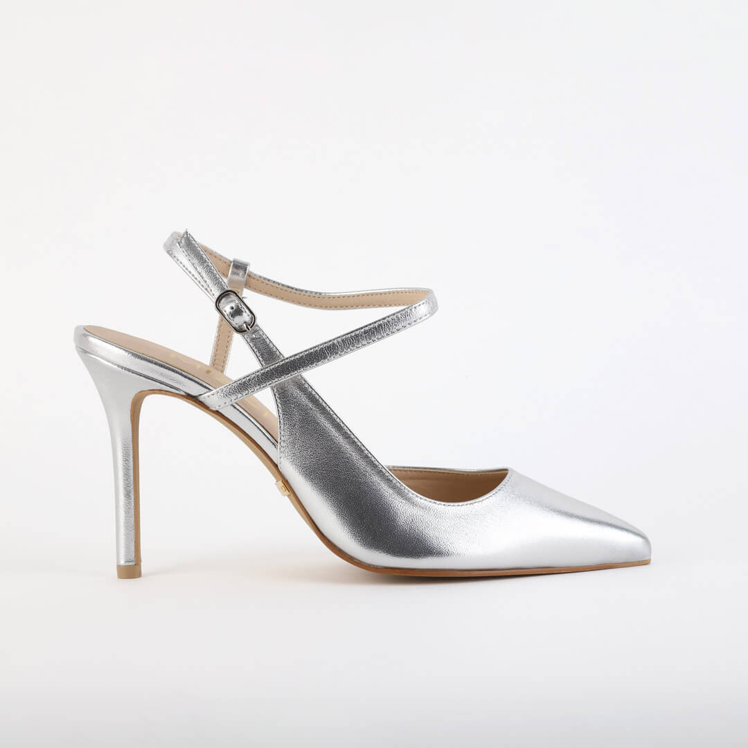 YASMA - strappy leather pumps