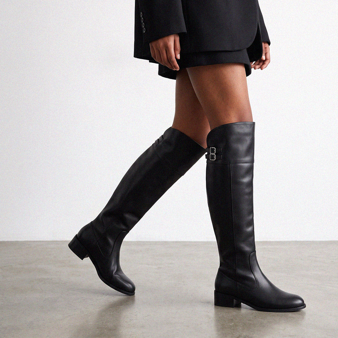 Ashford Black Leather - OTK Riding boots