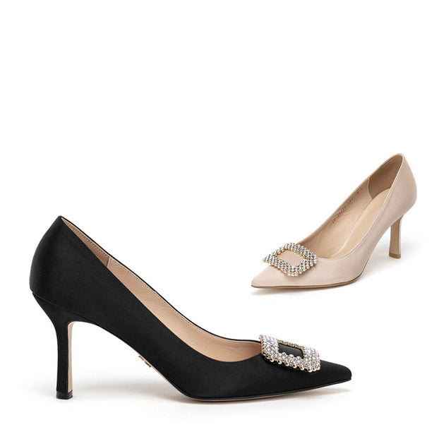 *UK 2 - BAINBRIDGE - black, 4cm heel