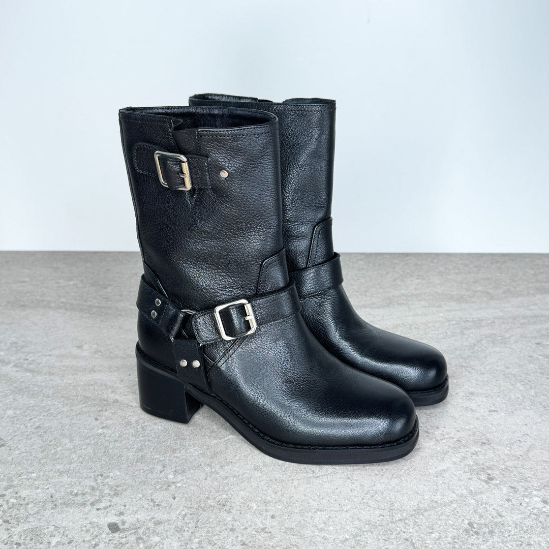 UK 2.5 - Gloria - biker boots (pre-production samples)