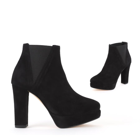 Suede hot sale platform shoes