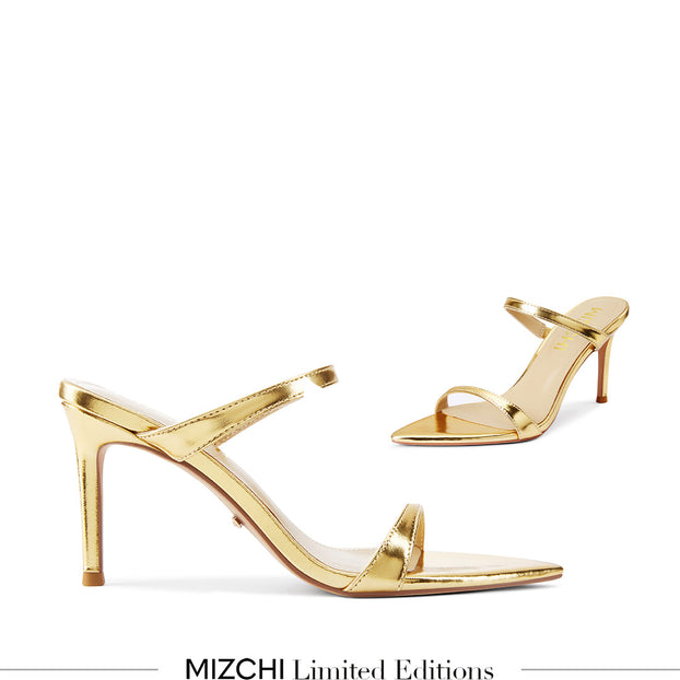 Maelis - Leather Strap Mules
