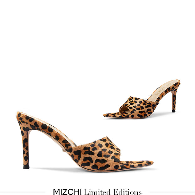 Marisol  -Calf Hair Point Toe Mules
