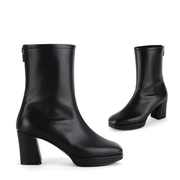 petite ankle platform boots EU 32