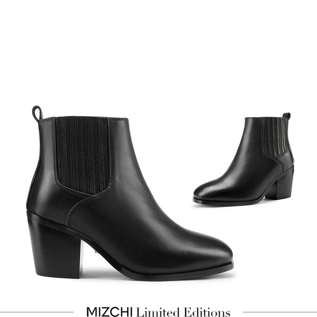 *SIENNA - leather ankle boots