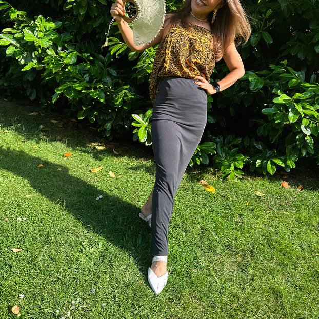 Heidi Off White - Leather Mules