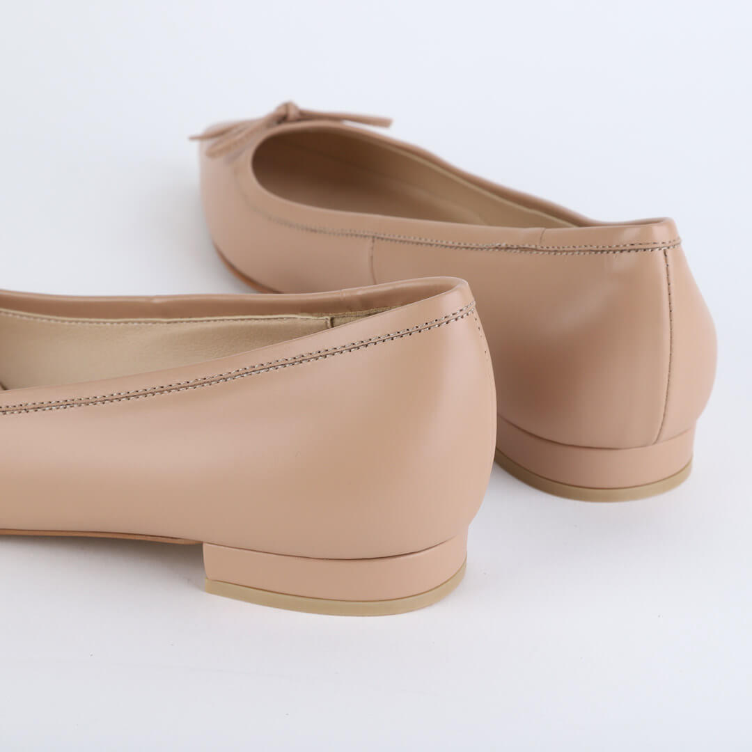 *UK size 2 - KAZY - beige, 1.5cm heels