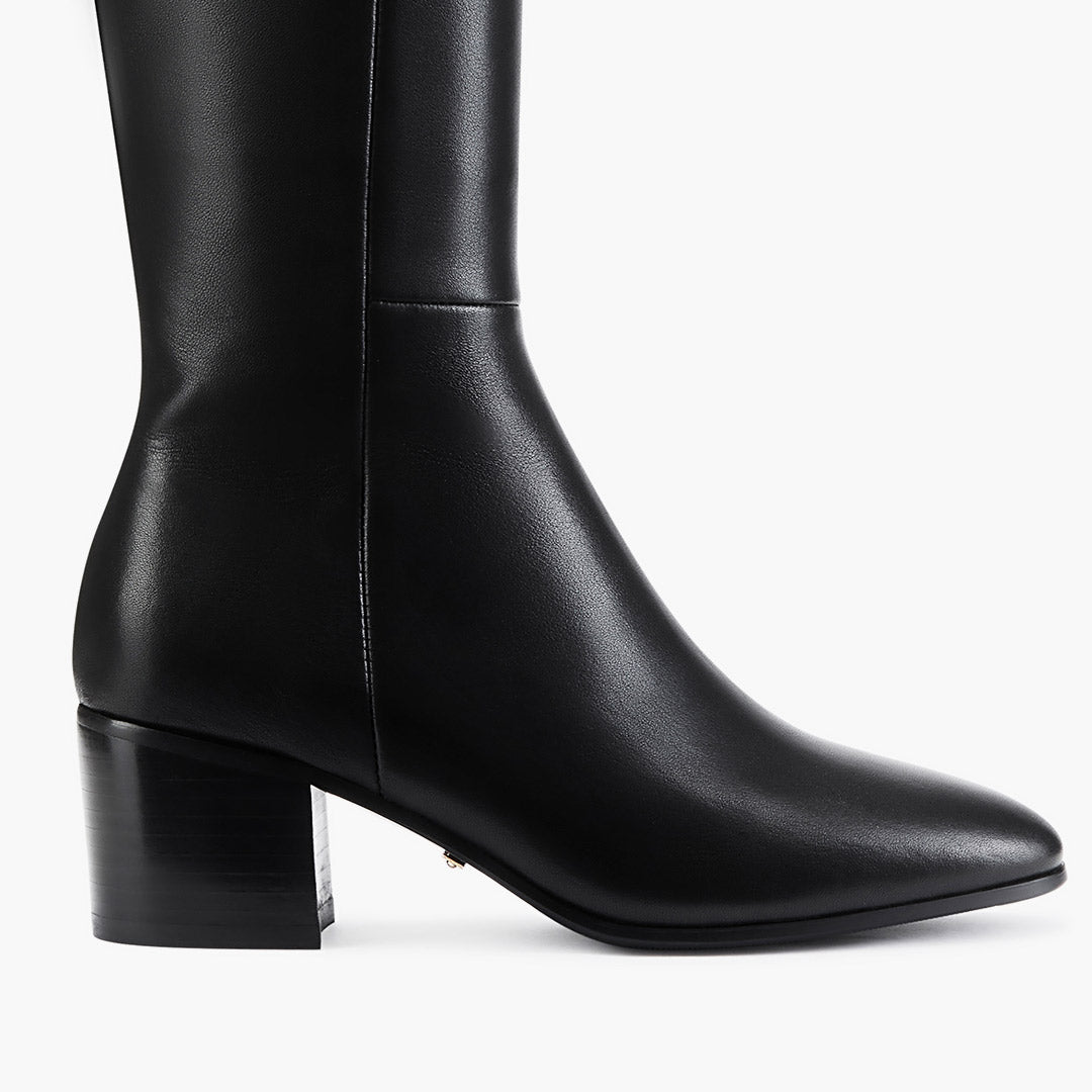 Lucca 50 - Leather Knee Boots