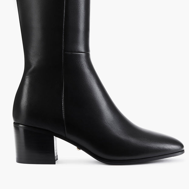 Lucca 50 - Leather Knee Boots