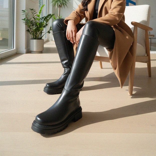 ADLEY  - knee high riding boots