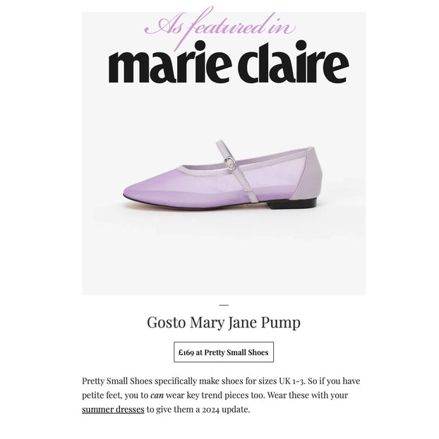 GOSTO - flat mary jane pump