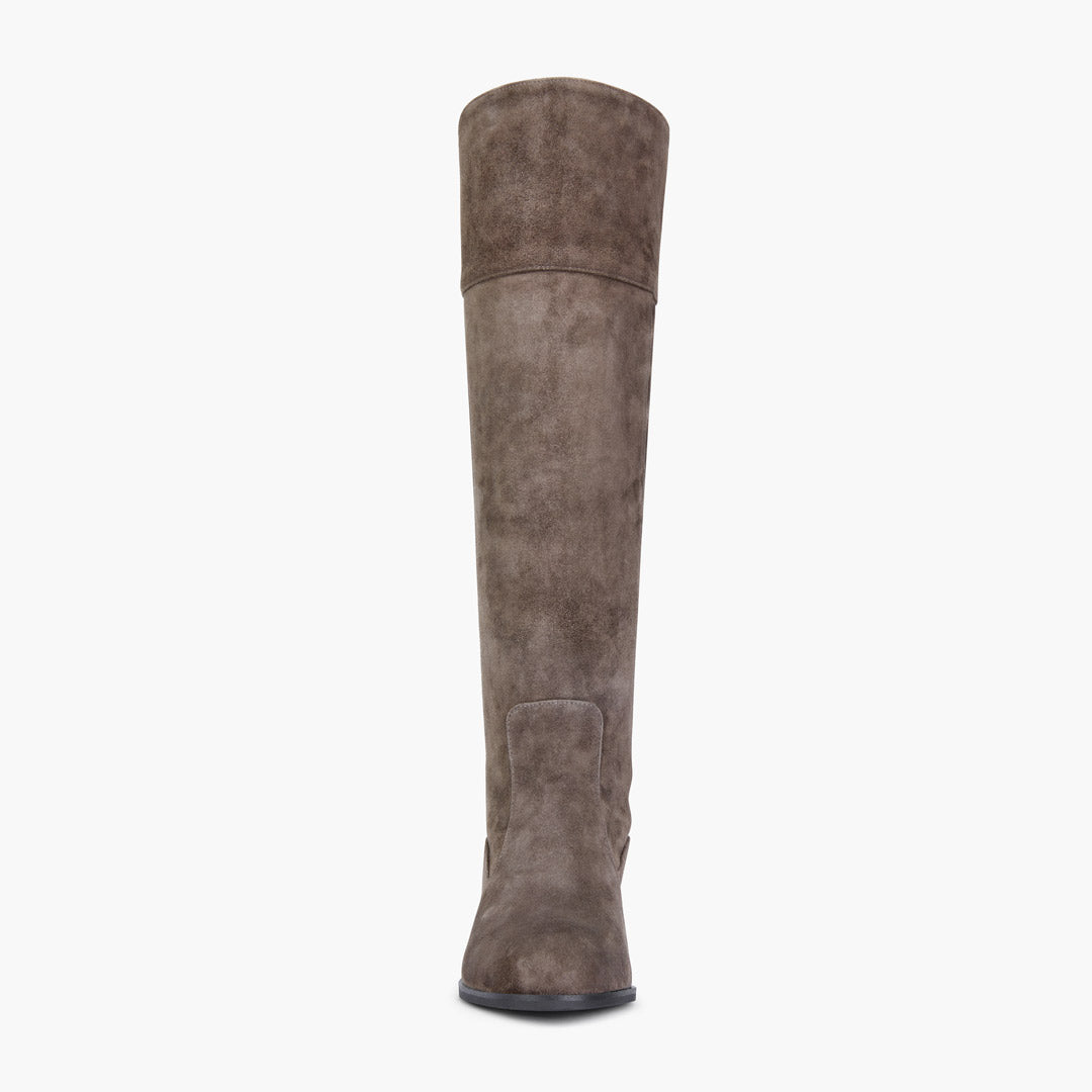Ashford Grey Suede - OTK Riding boots