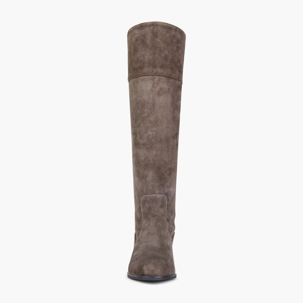 Ashford Grey Suede - OTK Riding boots