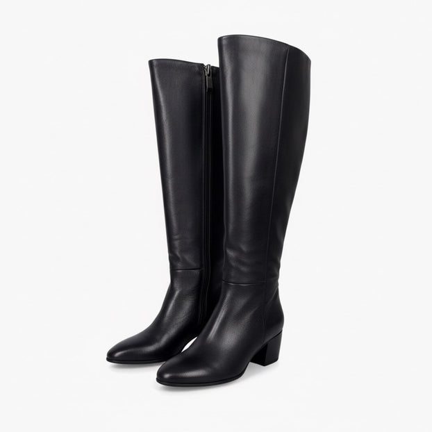 Lucca 50 - Leather Knee Boots