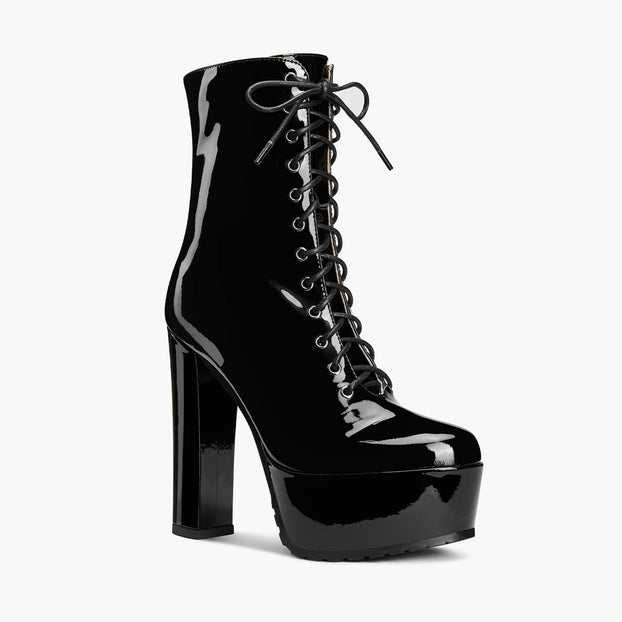 *CEDAR - super high platform half boots