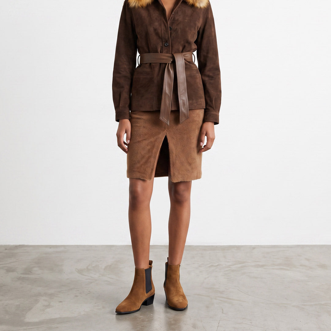 Chelsea Icon - Brown Suede
