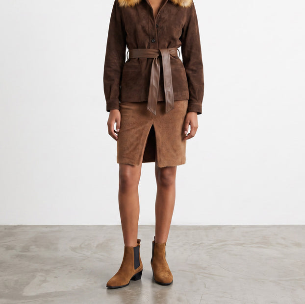 Chelsea Icon - Brown Suede