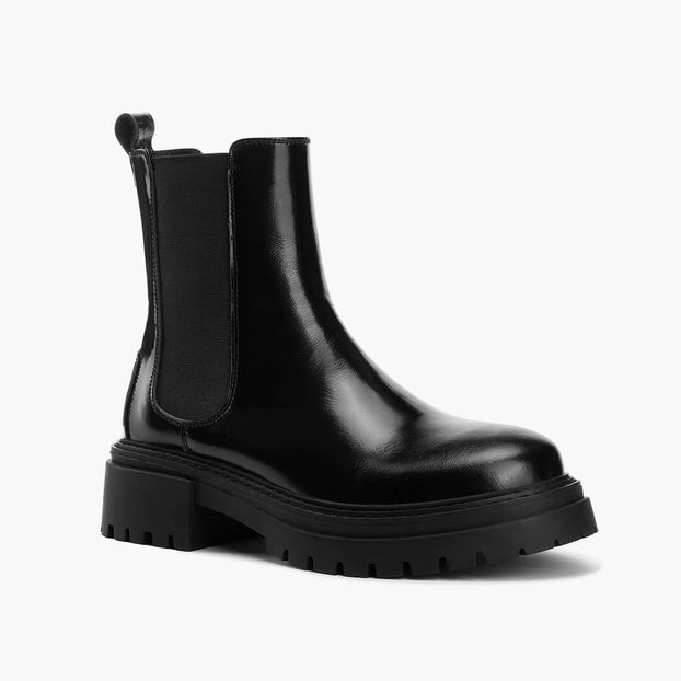 *SAIGE - flatform chelsea boots