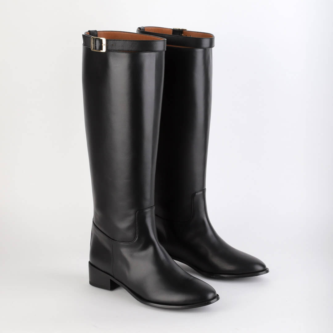 GENU - long leather boots