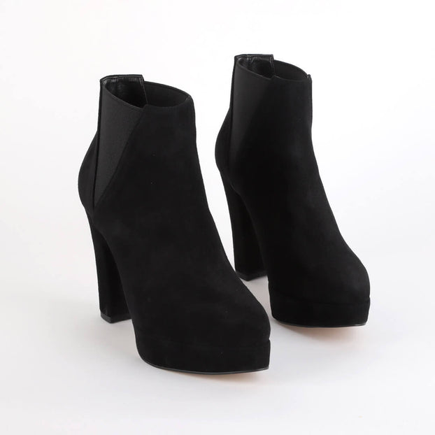 Petite Size Suede platform Ankle Boots US 2 to US 5
