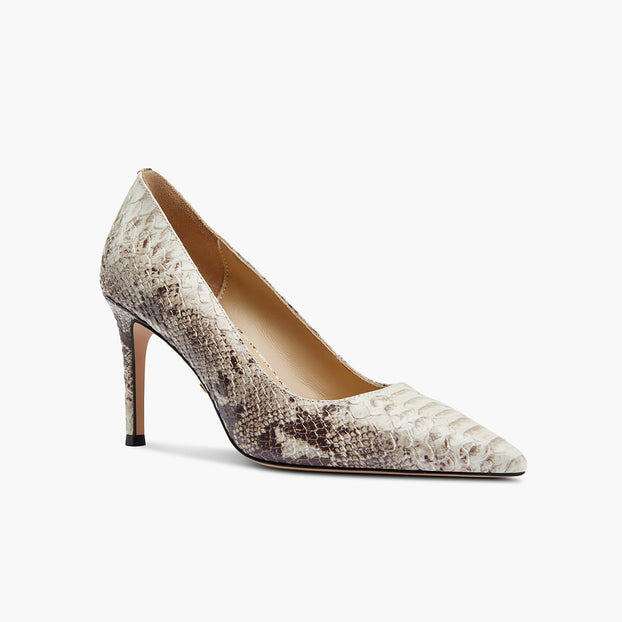 *KAYTE PYTHON - snake effect classic pumps