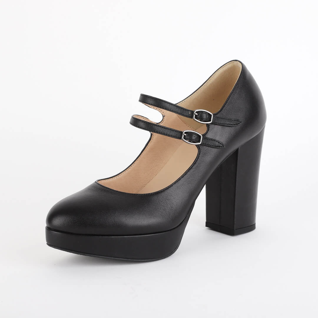 Black pumps size store 11