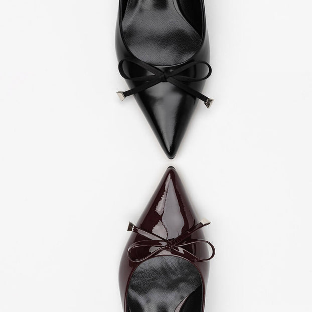 PIORLA - pointed ribbon heel