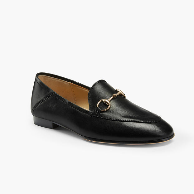 *ROCHELLE BLACK - leather loafers