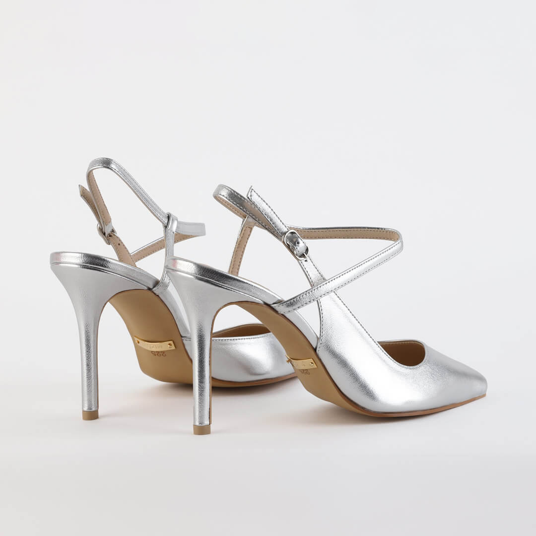 YASMA - strappy leather pumps