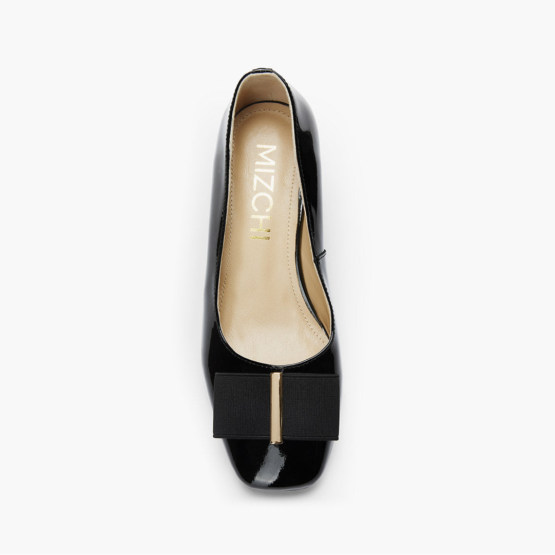 BELGRAVIA 50 - classic chunky heel pumps