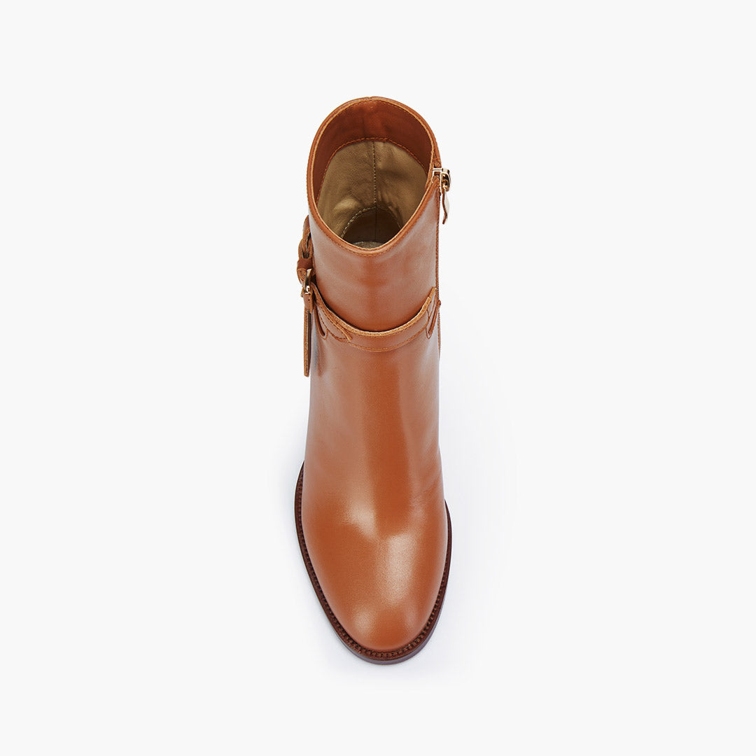 ALVA - leather ankle boots