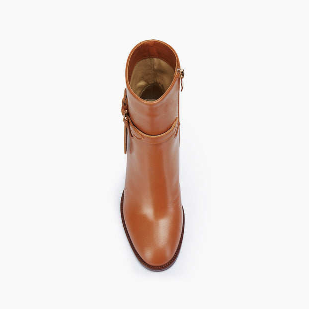 ALVA - leather ankle boots