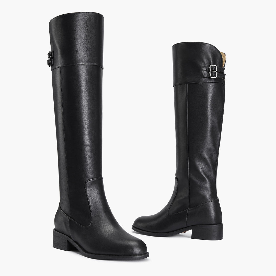 Ashford Black Leather - OTK Riding boots
