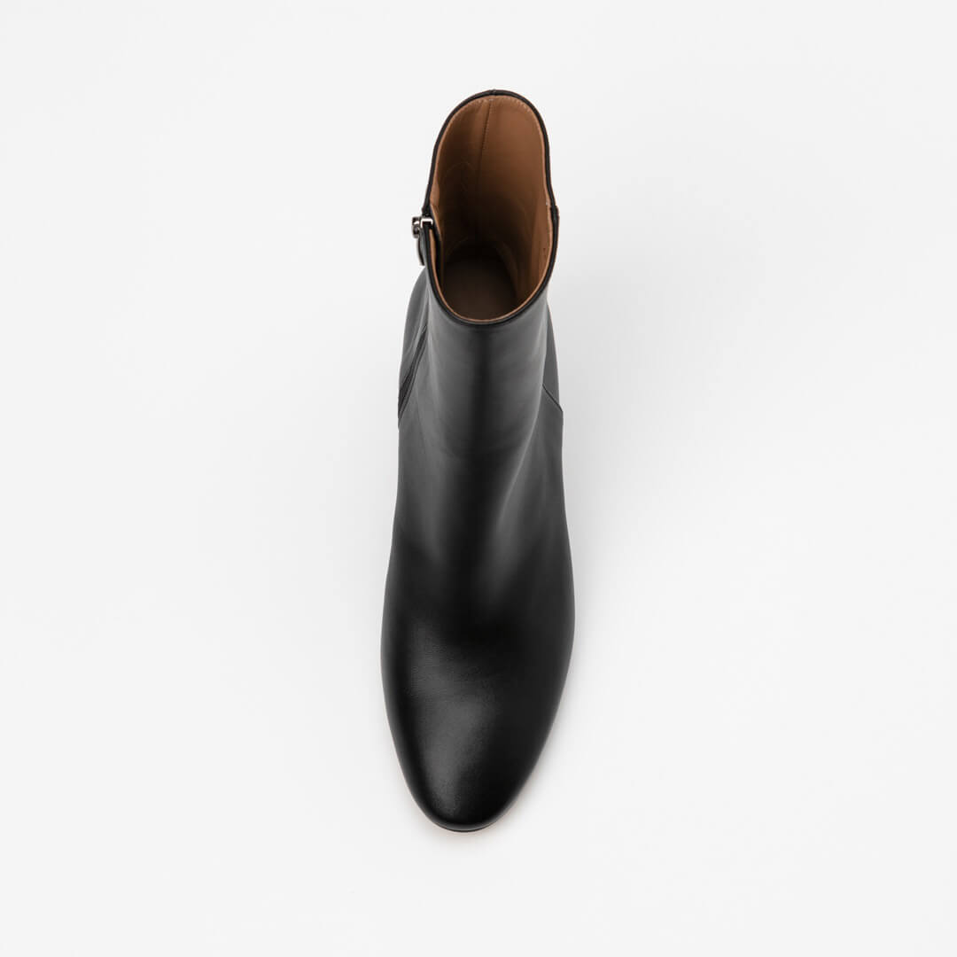 *UK size 3 - AURELIA - black, 7cm heels