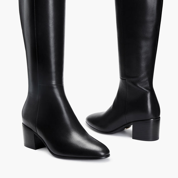 Lucca 50 - Leather Knee Boots