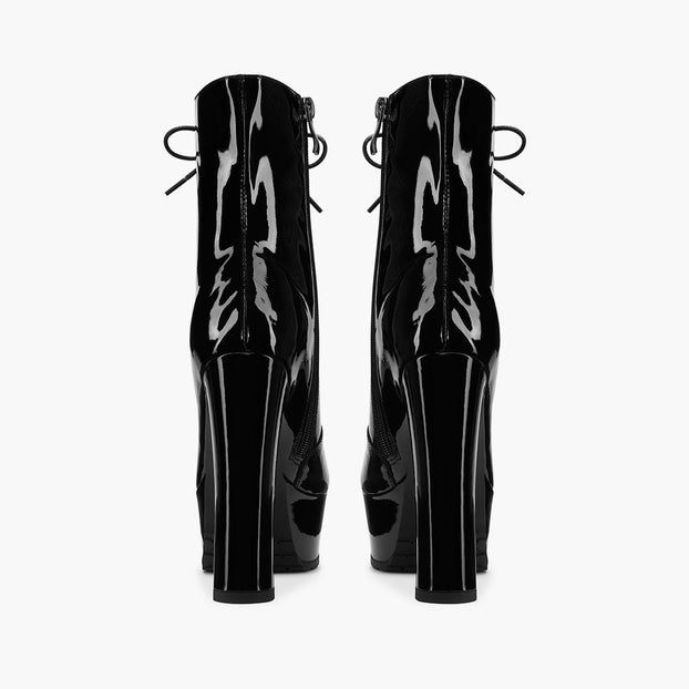 *CEDAR - super high platform half boots