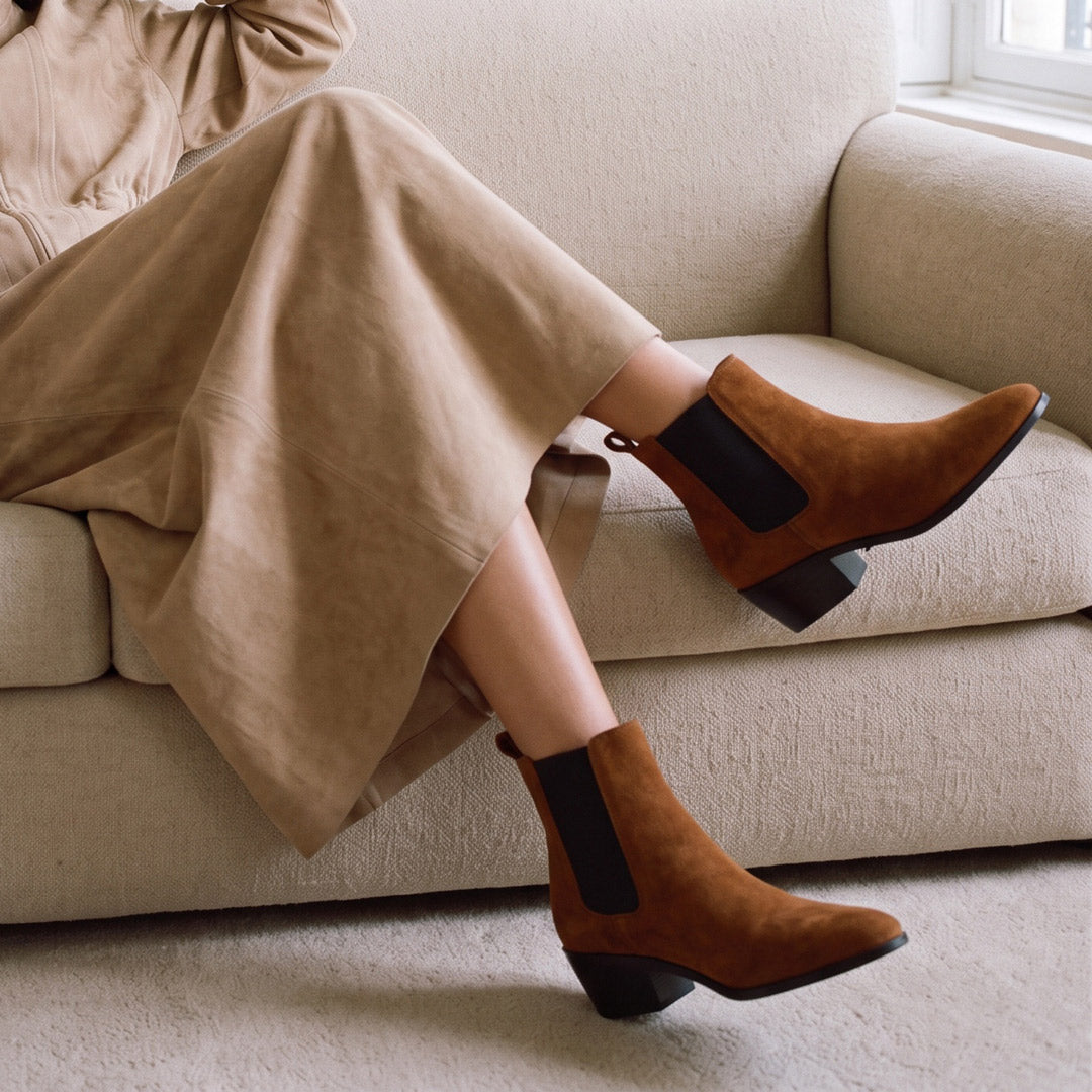 Chelsea Icon - Brown Suede