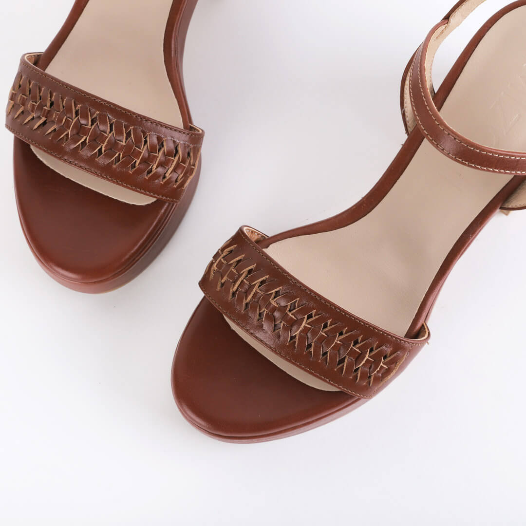 DANTE - flatform sandals