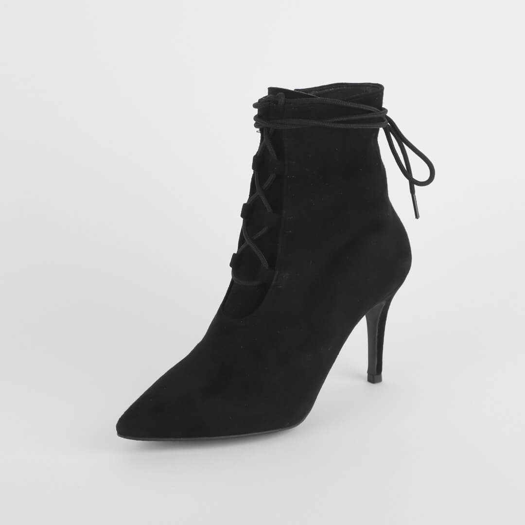 *UK 2.5 - FANCY LUCY - black, 8cm heel